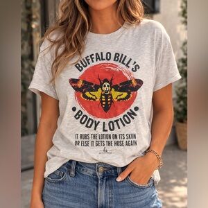 Buffalo Bill's Body Lotion graphic t-shirt size Medium